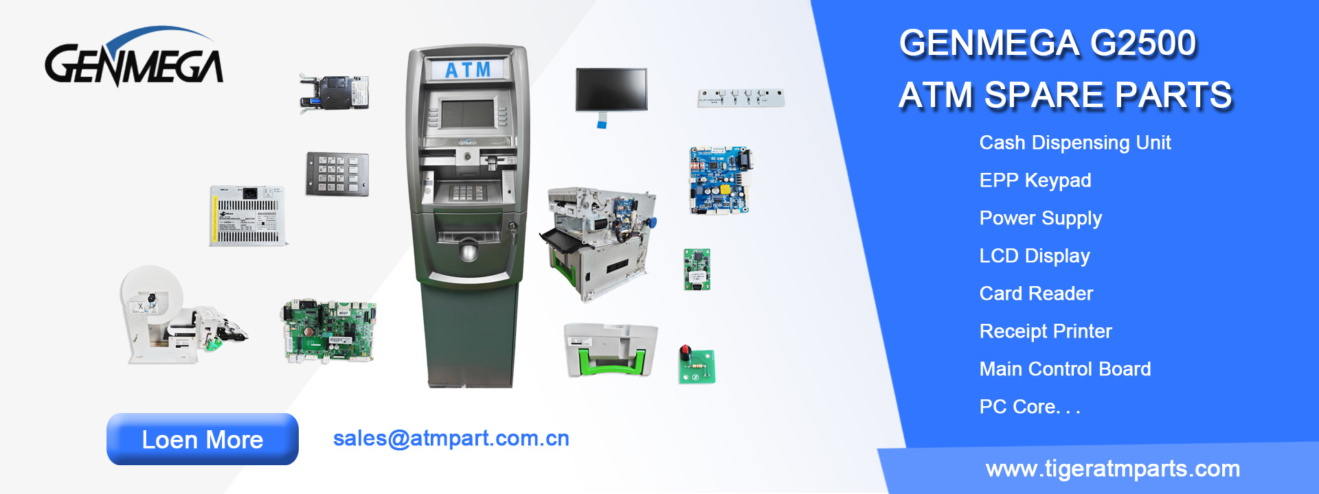 کیفیت قطعات NCR ATM کارخانه