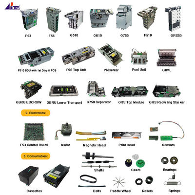 ماژول های توزیع کننده Fujitsu F53 F56 F510 GRS50 G510 G610 G750 قطعات یدکی دستگاه خودپرداز