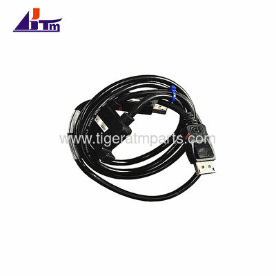 NCR 6684 کابلی که دارای دو صفحه نصب شده است و پورت نمایش را گسترش می دهد 009-0031402
