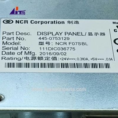 قطعات دستگاه ATM NCR SelfServ 6683 6687 صفحه نمایش LCD 7 اینچی COP 445-0753129