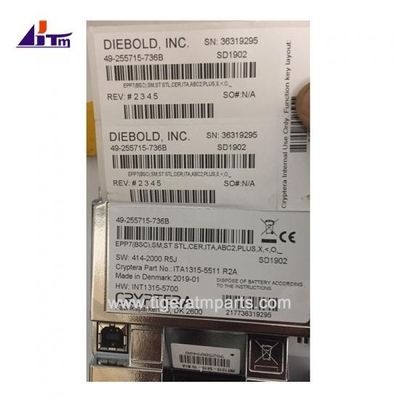 49255715736B Diebold کوچک EPP7 صفحه کلید قطعات ماشین ATM