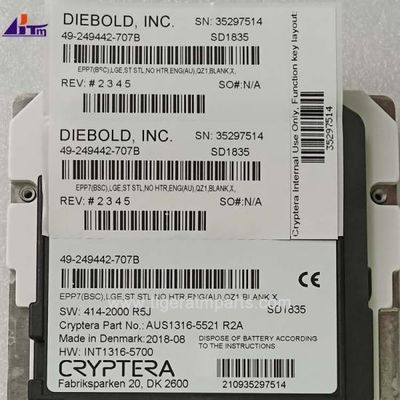 قطعات دستگاه ATM Diebold Nixdorf EPP7 صفحه کلید 49249442707B