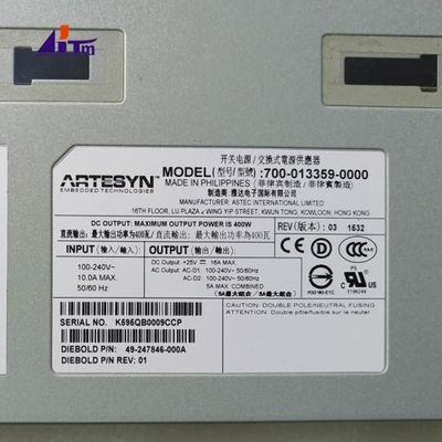 قطعات دستگاه ATM Diebold 5500 منبع برق سوئیچینگ 400W 49247846000A