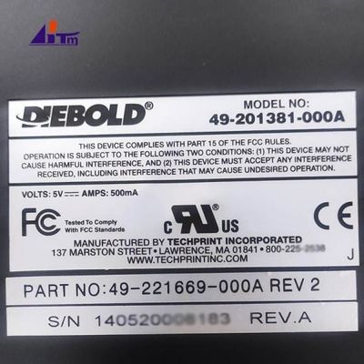 قطعات یدکی ATM Diebold Opteva صفحه کلید تعمیر و نگهداری USB 49221669000A