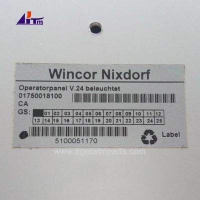 قطعات دستگاه ATM Wincor Nixdorf V.24 پنل کاربری USB با نور پس زمینه 1750109074 1750018100