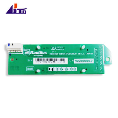 Nautilus Hyosung MX 2600SE عملکرد کلید چپ 7650000031 قطعات معدنی