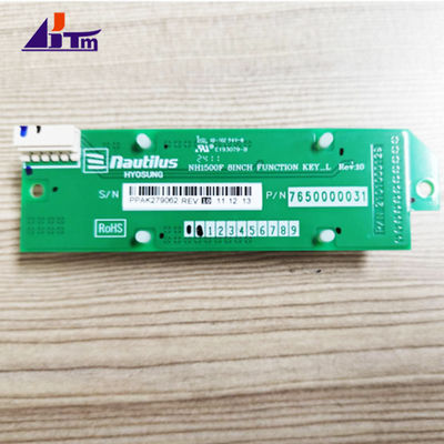 Nautilus Hyosung MX 2600SE عملکرد کلید چپ 7650000031 قطعات معدنی