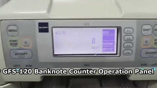 تعویض پنل عملیات Glory GFS 120